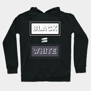 black=white Hoodie